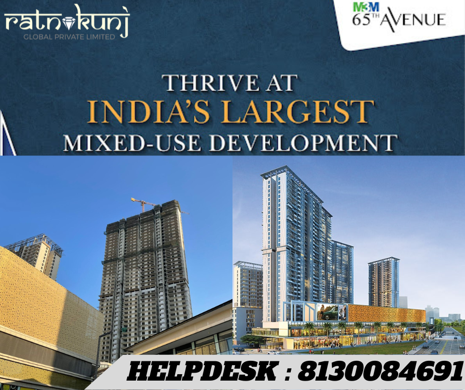 M3M 65th Avenue | Sector-65 Gurgaon | ☎️8130084691
