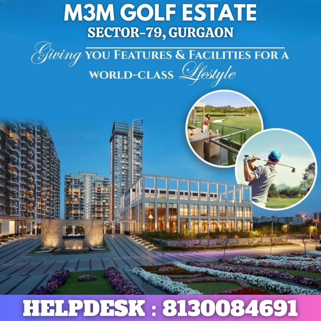 M3M Golf Hills | Sector 79, Gurgaon | ☎️8130084691