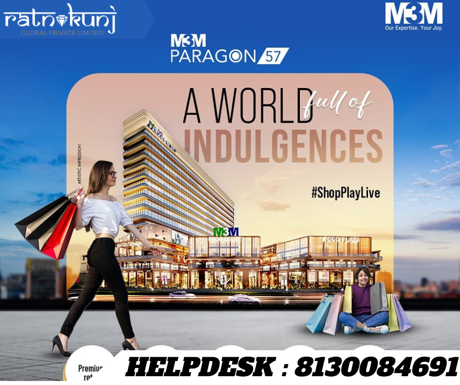 M3M Paragon 57 | Sector-57, Gurgaon | ☎️8130084691