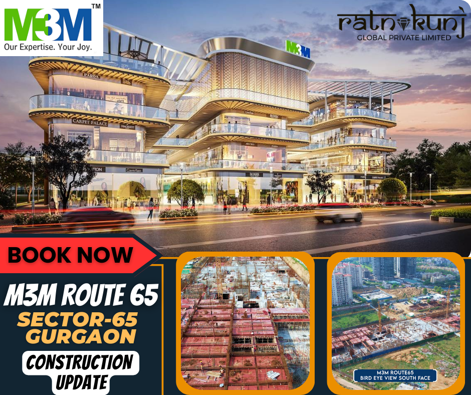 M3M Route 65 | Sector-65, Gurugram | ☎️8130084691