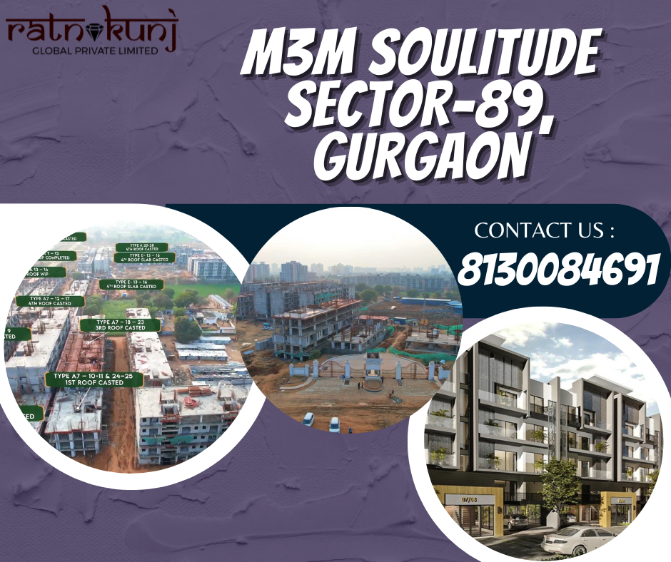M3M Soulitude | Sector-89, Gurgaon | ☎️8130084691