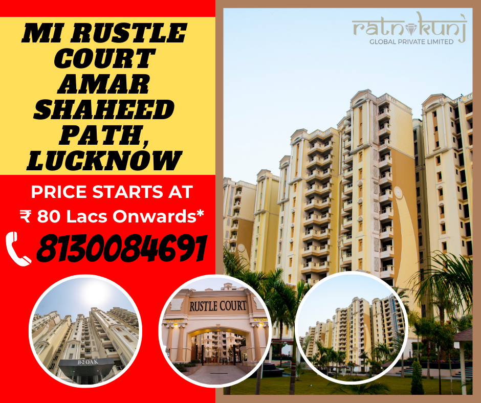MI RUSTLE COURT | Amar Shaheed Path, Lucknow | ☎️8130084691