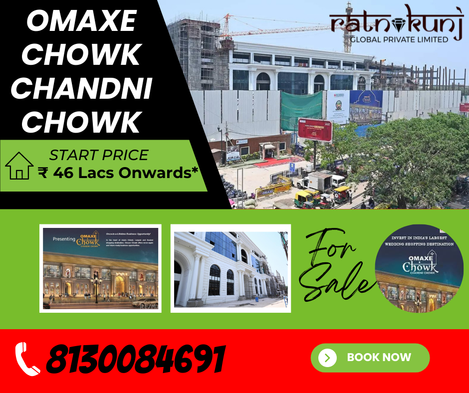 Omaxe Chowk | Chandni Chowk | ☎️8130084691