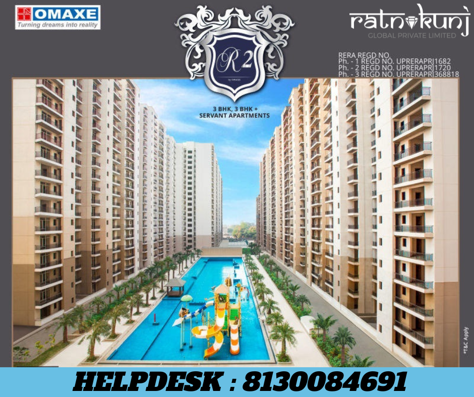 Omaxe Residency II Gomti Nagar Extension, Lucknow | ☎️8130084691