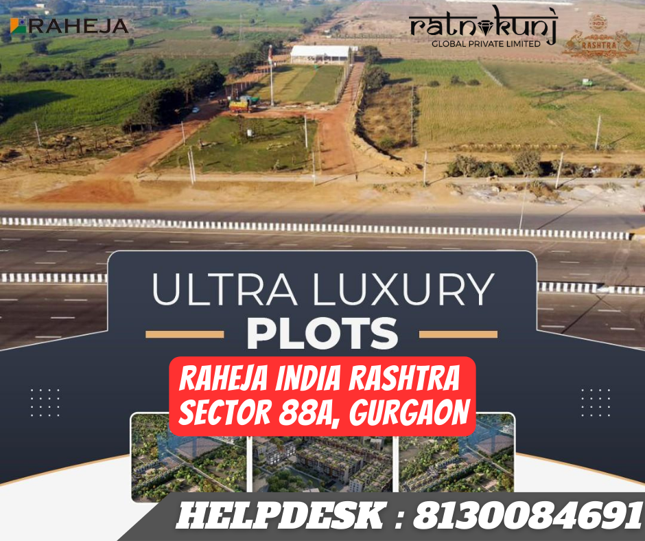 Raheja India Rashtra | Sector 88A, Gurgaon | ☎️8130084691