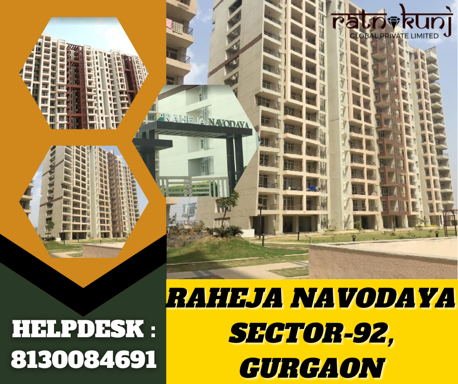 Raheja Navodaya | Sector-92, Gurgaon | ☎️8130084691