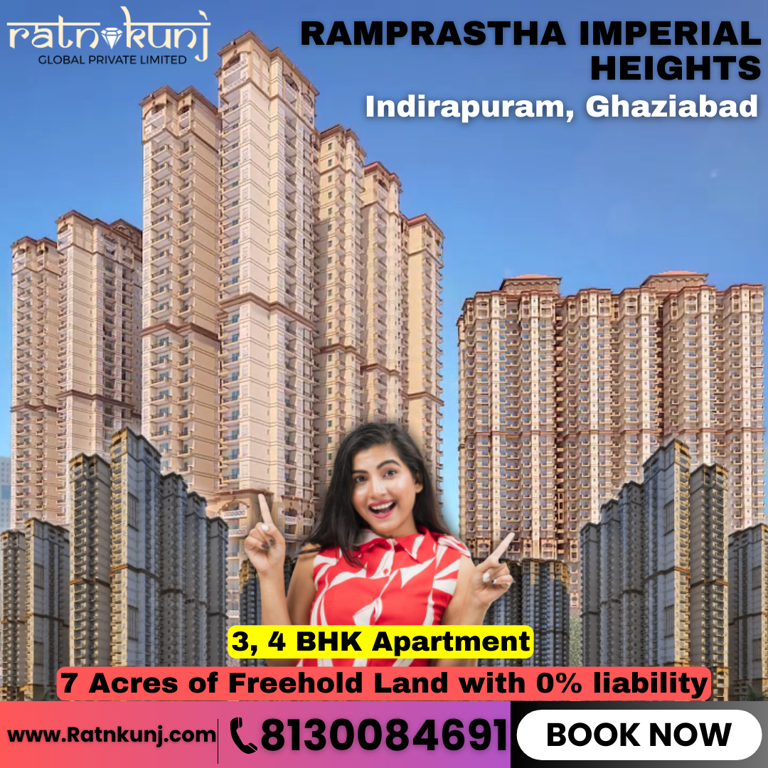 Ramprastha Imperial Heights |  Indirapuram, Ghaziabad | ☎️8130084691