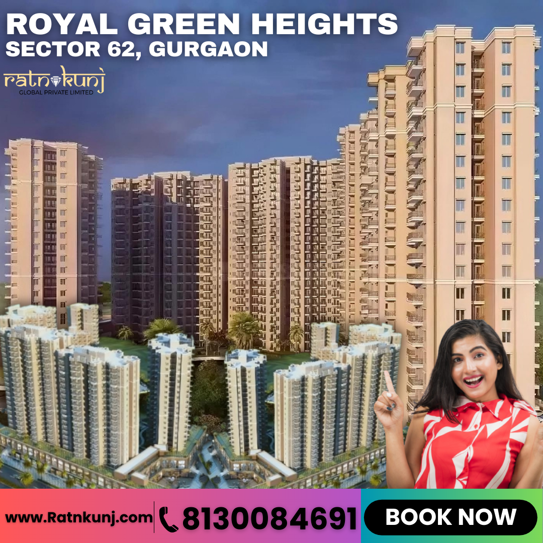 Royal Green Heights | Sector 62, Gurgaon | ☎️8130084691