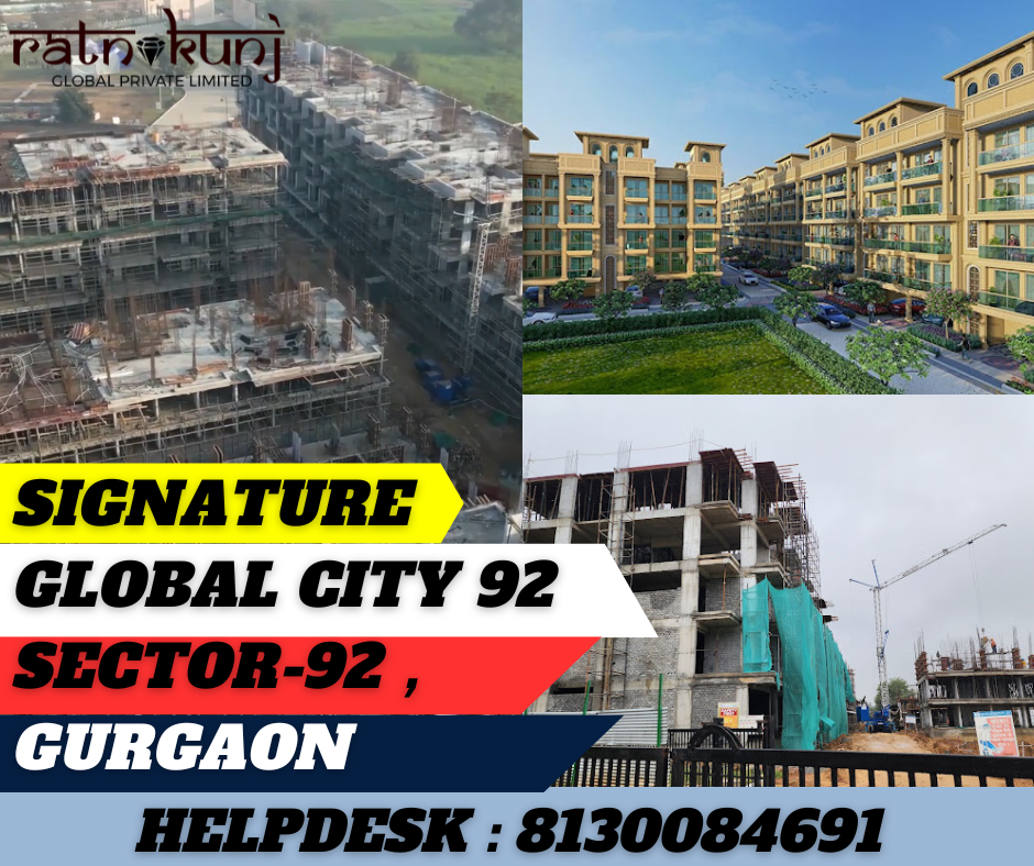 Signature Global City 92 | Sector-92, Gurgaon | ☎️8130084691