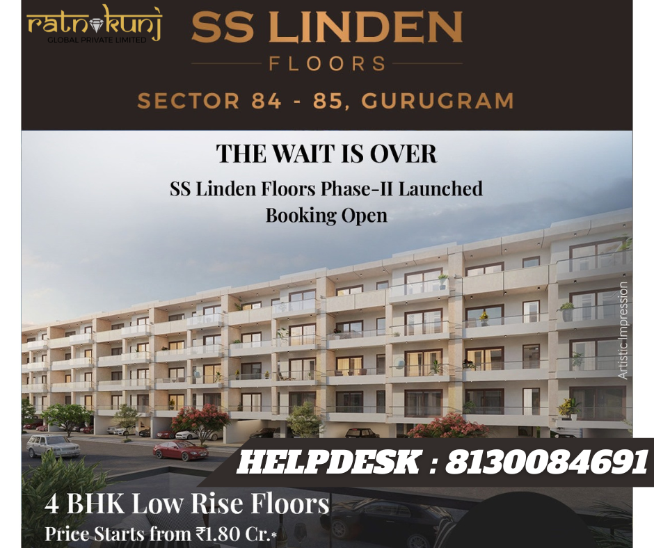 SS Linden Floors  | Sector-84, Gurugram | ☎️8130084691