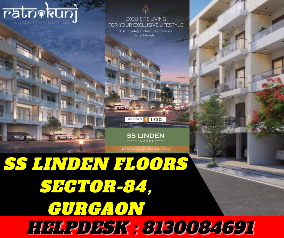 SS Linden Floors | Sector-84, Gurgaon | ☎️8130084691