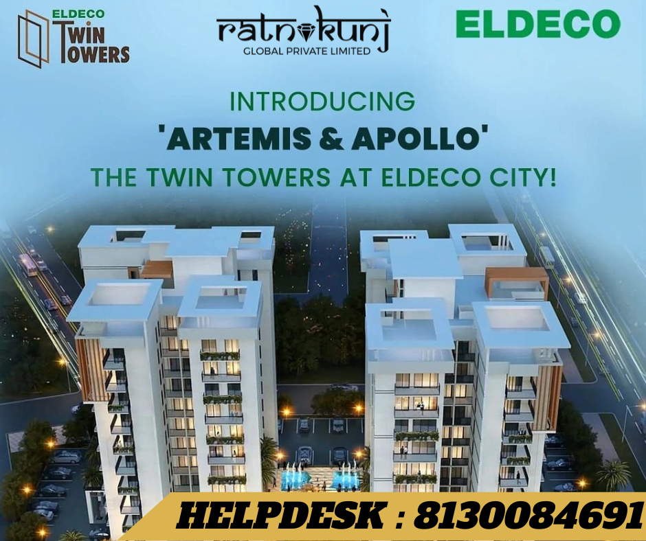 Eldeco Twin Tower | IIM Road, Lucknow | ☎️8130084691