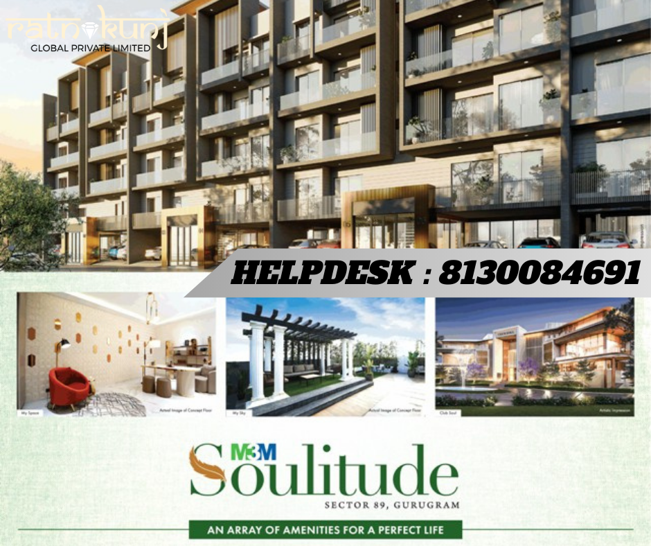 M3M Soulitude | Sector-89, Gurgaon | ☎️8130084691