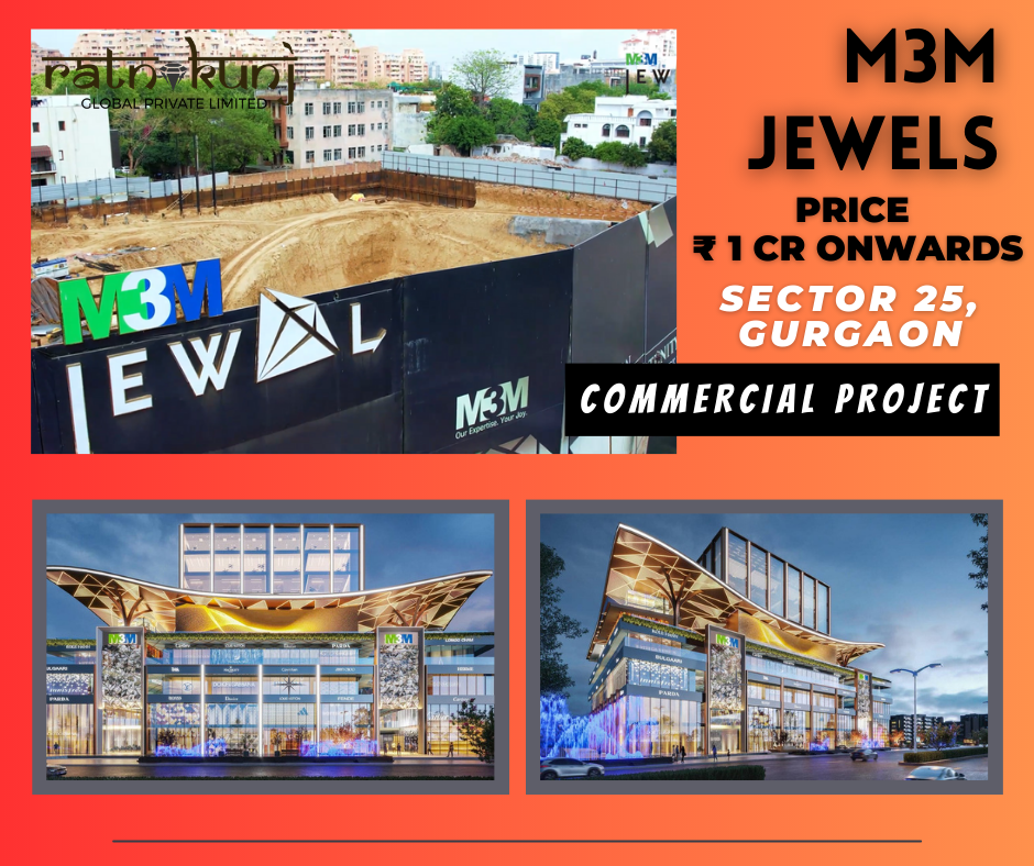M3M Jewel | Sector-25, Gurugram | ☎️8130084691