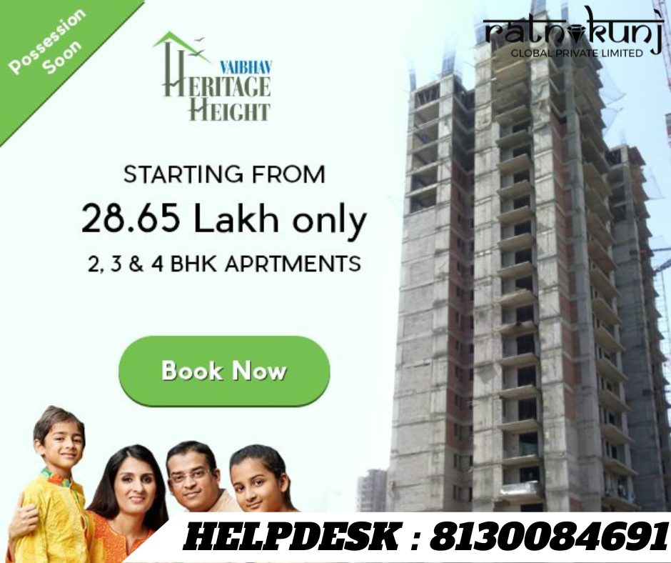 Vaibhav Heritage Height | Greater Noida West | ☎️8130084691