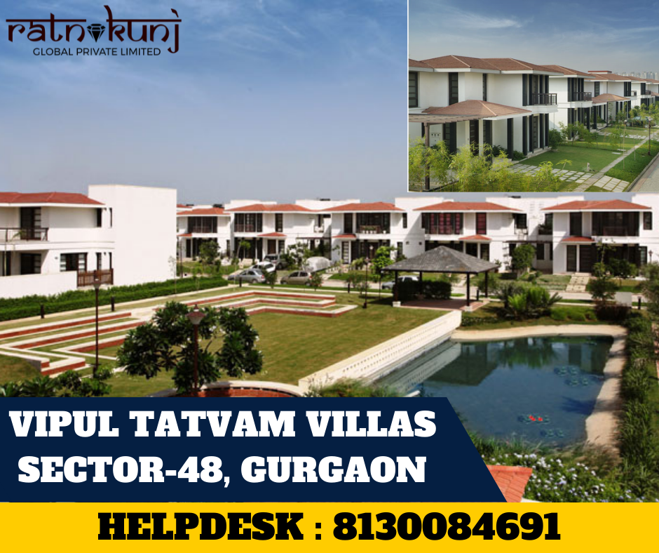 Vipul Tatvam Villa | Sector-48, Gurgaon | ☎️8130084691