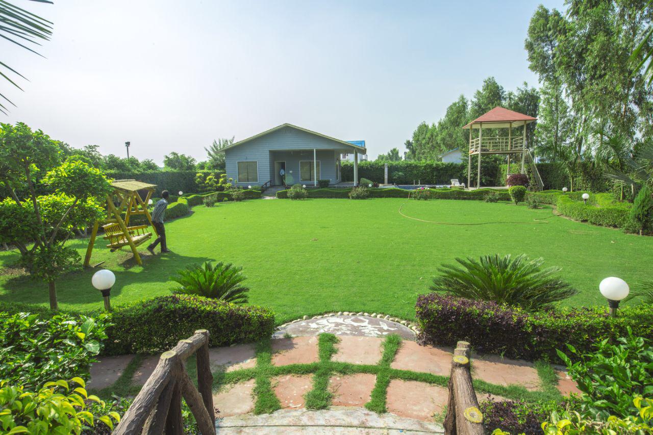 FARMLAND FOR FARMHOUSE--IN GATED TOWNSHIP--WITH MODERN AMENITIES AND FACILITIES