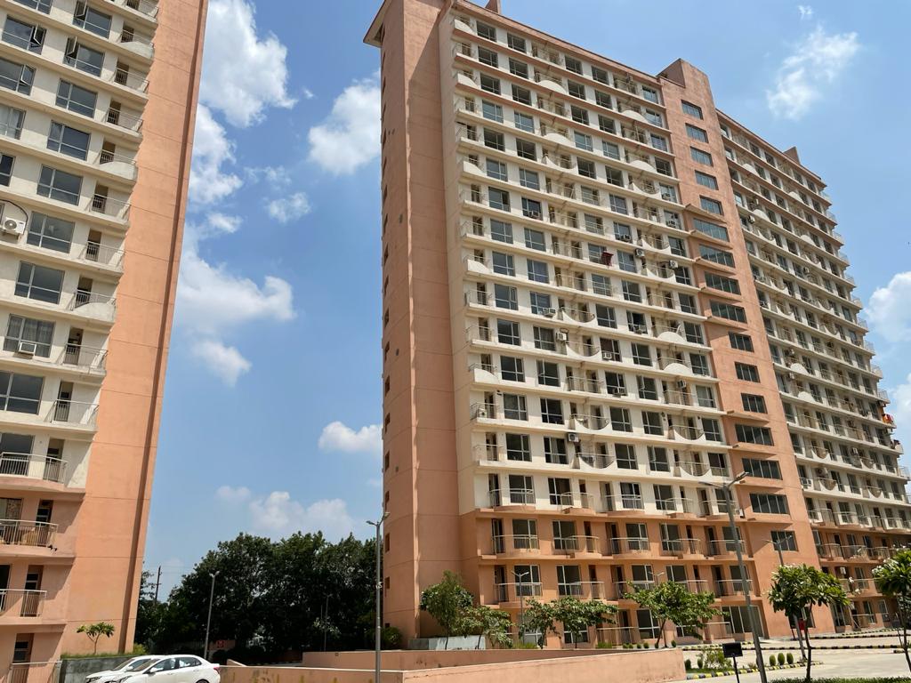 1 bhk + study flat in high rise