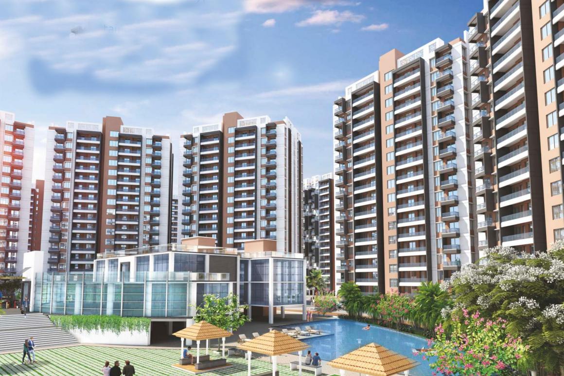 HIGH RAISED GATED COMMUNITY APPARTMENTS