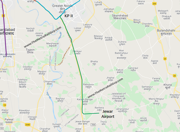 DMRC Begins DPR Work for Gr. Noida – Jewar Airport Metro Line