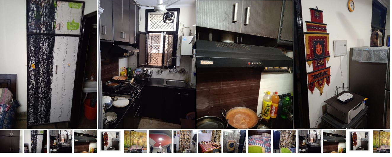 Builder floor : 3 BHK