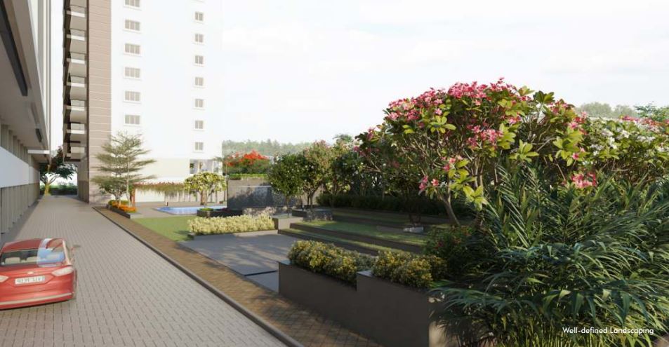 MVV and MK Park Aerial View 2BHK Residential Apart
