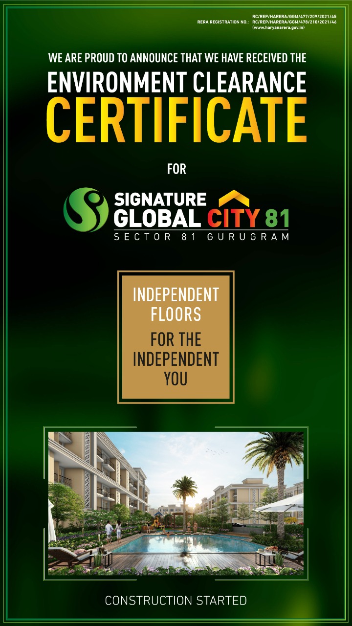 Signature Global City 81 Independent Floor