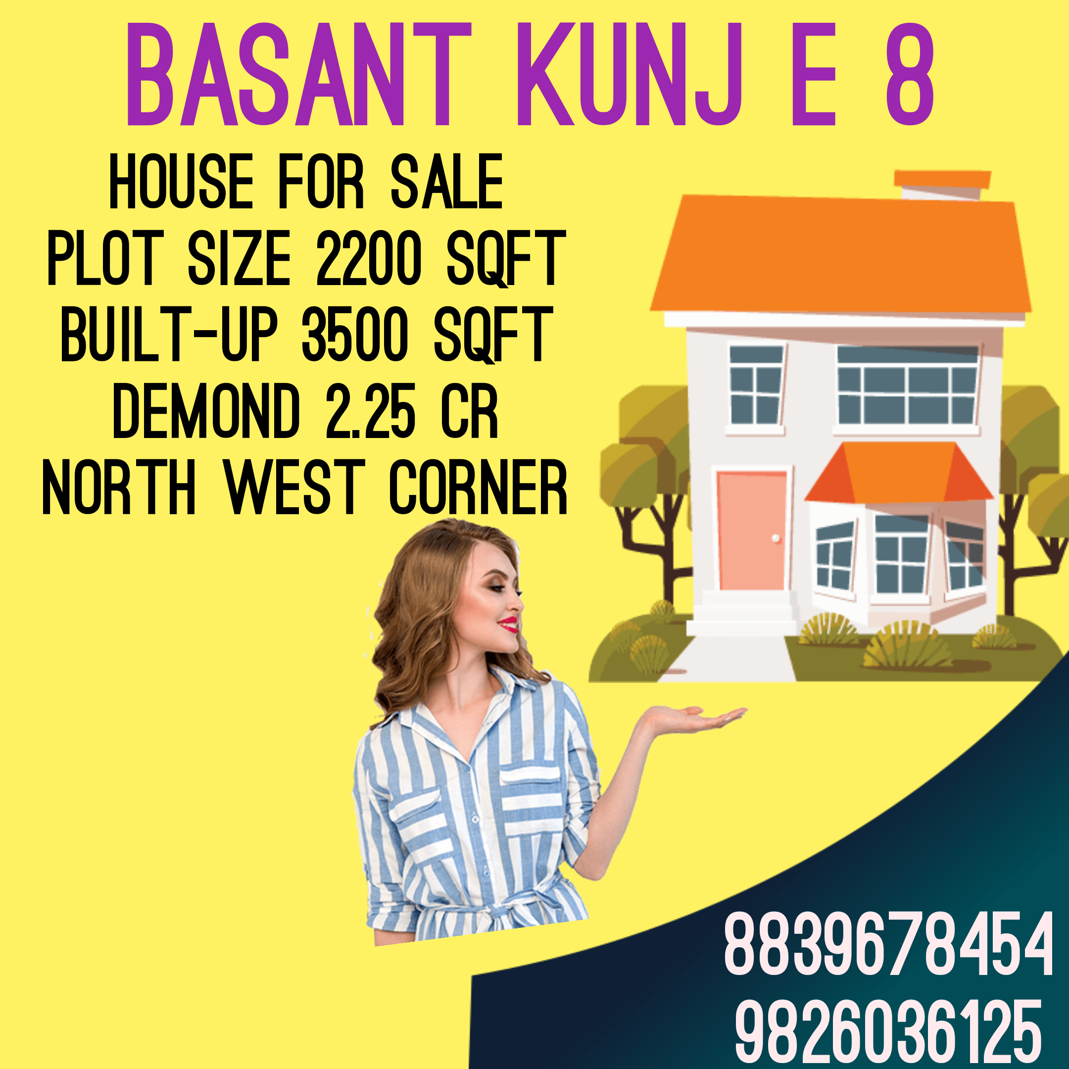 4 BHK Bungalow For sale in E 8 Basant Kunj , Bhopal