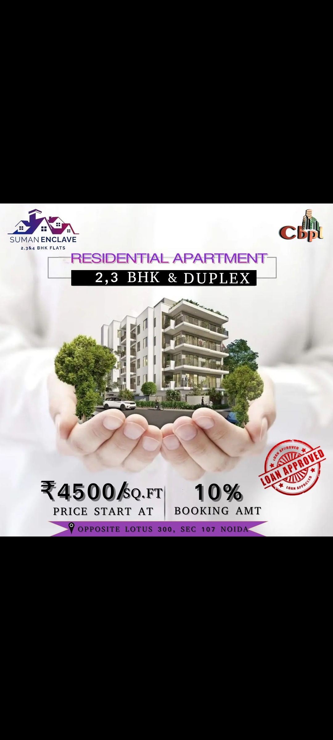 2 BHK Residential Apartment For Sale in Suman enclave, Sector-107, Noida