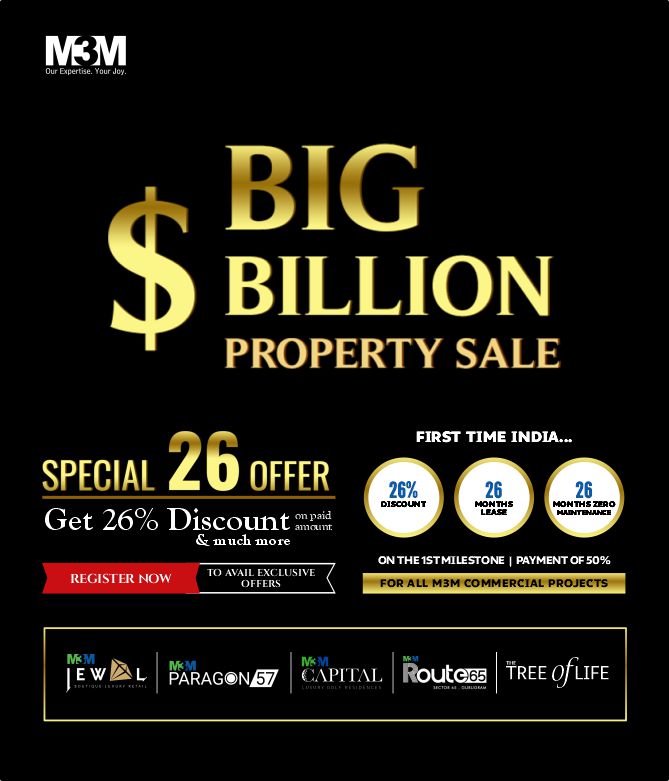 Book Now And get Best deal in M3M Route 65 Commercial Property Gurgaon