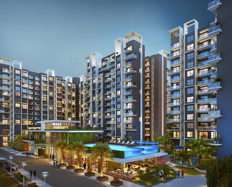 3 BHK Apartment For Sale in 1OAK NATURA, Sushant Golf City, Lucknow