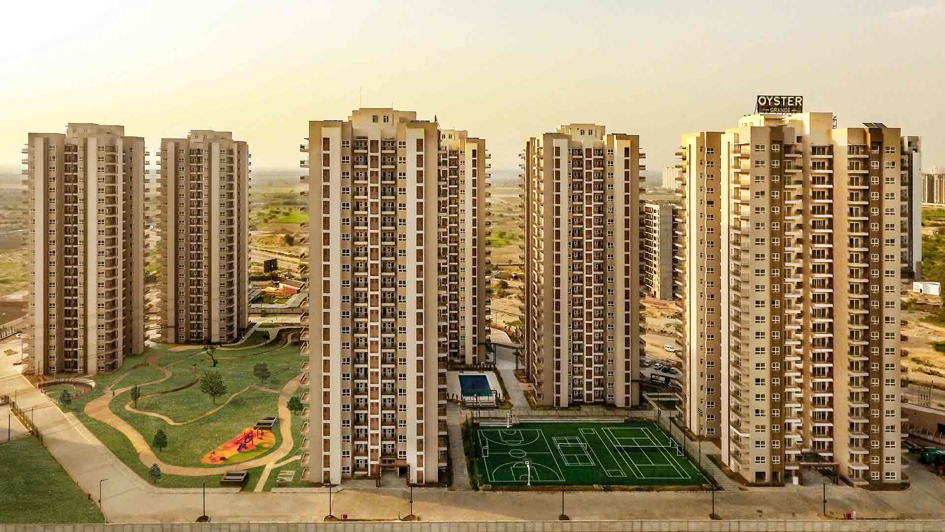 4 BHK FLAT SIZE 4548 SQ FT FOR SALE  IN ADANI M2K OYSTER GRANDE GURGAON 