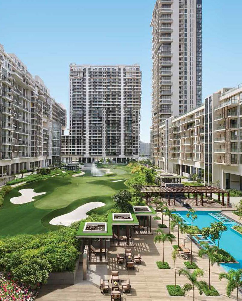 2 bhk luxury flat for sale area 944 Sq Ft in M3M Golf Hills Gurgaon