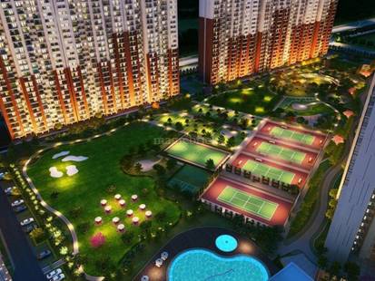 2 bhk flat for sale area 1100 sq ft in Tata Eureka park Noida Expressway