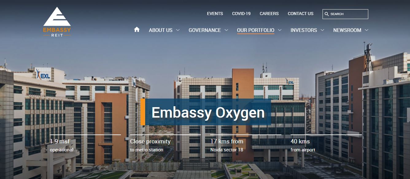  Embassy Oxygen  | Office Space for Rent
